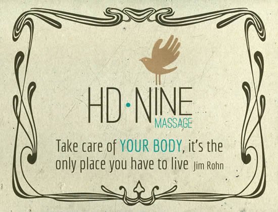 HDNine Massage | Web Design, Branding, Graphic Design